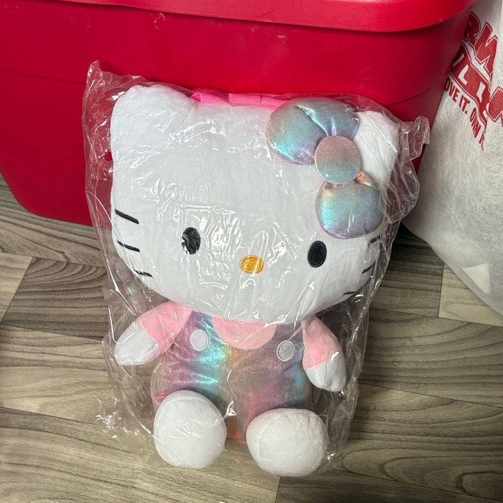 Hello Kitty Plush Backpack
